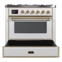 Majestic II Series 36" Dual Fuel Natural Gas Freestanding Range view 5