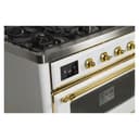 Majestic II Series 36" Dual Fuel Liquid Propane Freestanding Range view 6