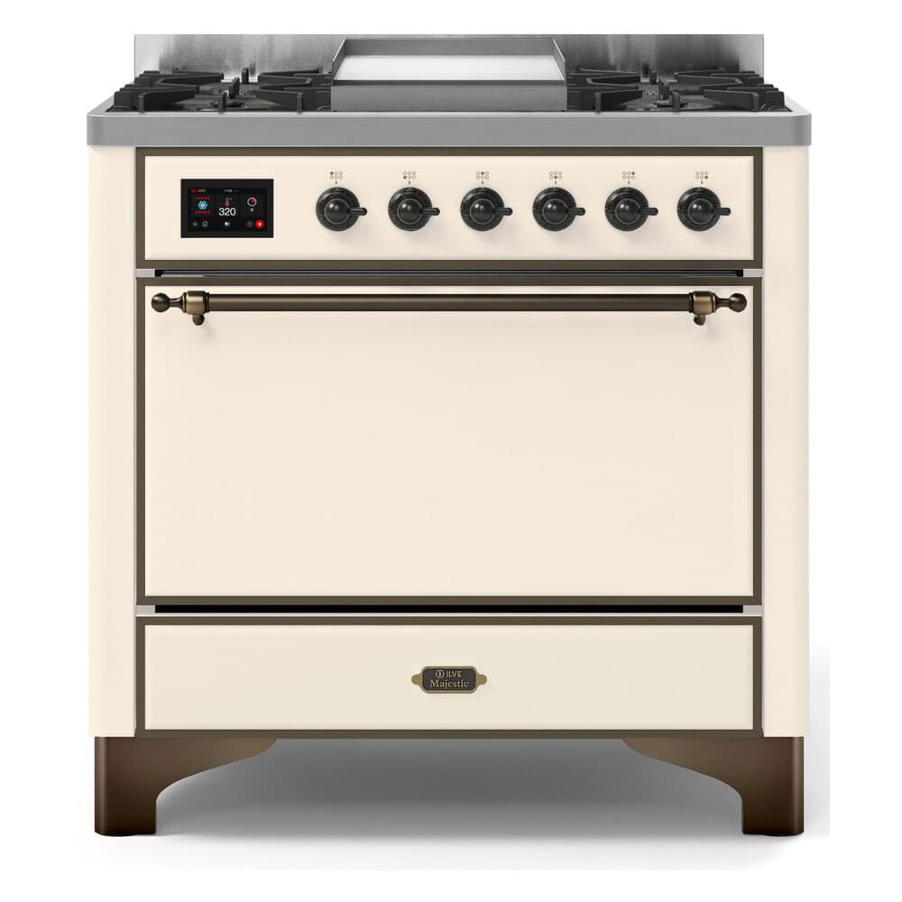 Majestic II Series 36" Dual Fuel Liquid Propane Freestanding Range