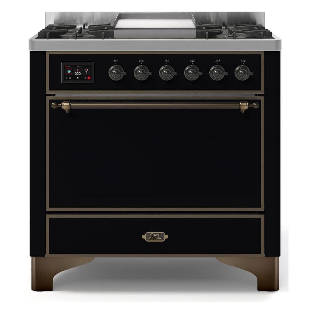 Majestic II Series 36" Dual Fuel Natural Gas Freestanding Range