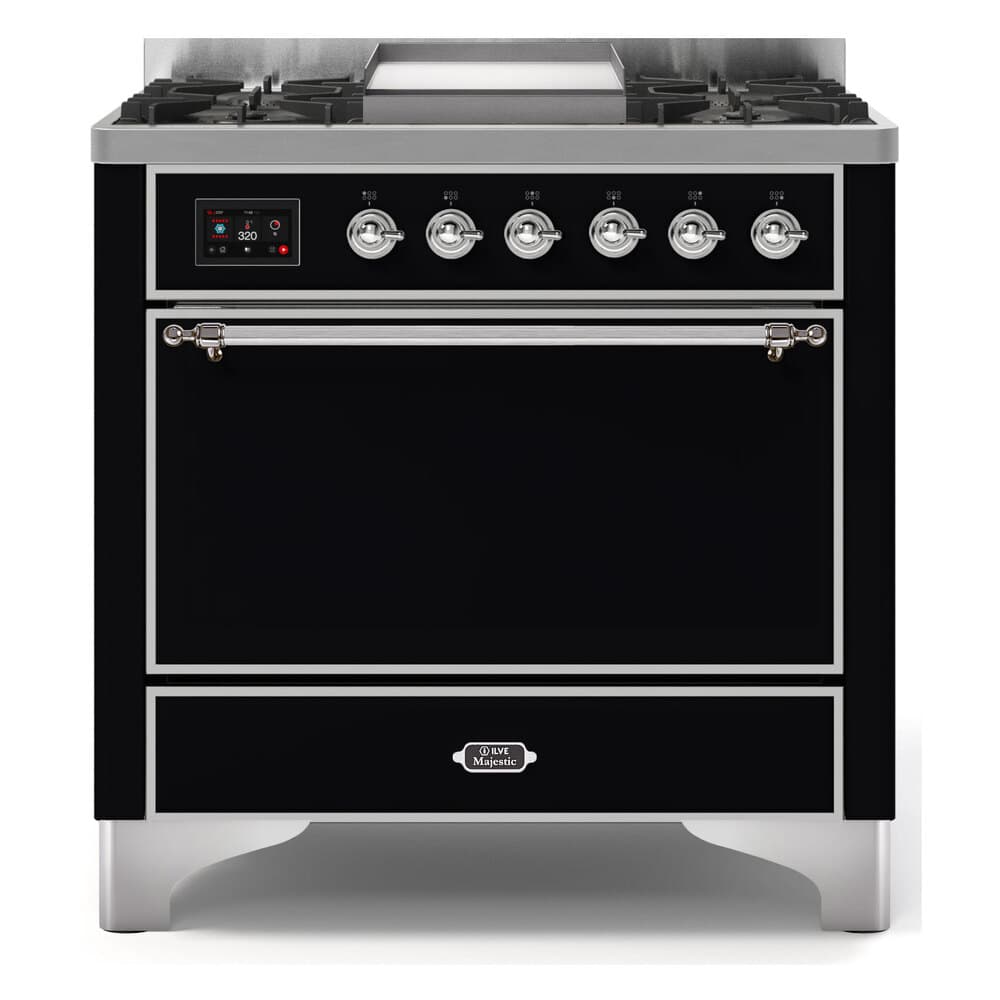 Majestic II Series 36" Dual Fuel Natural Gas Freestanding Range