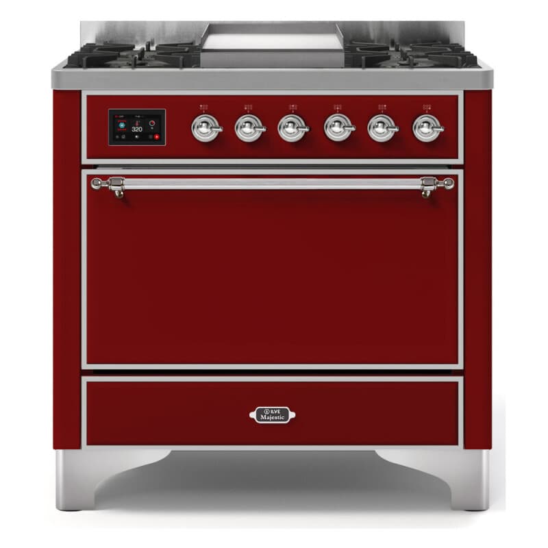 Majestic II Series 36" Dual Fuel Natural Gas Freestanding Range