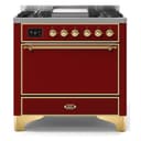 Majestic II Series 36" Dual Fuel Natural Gas Freestanding Range view 1
