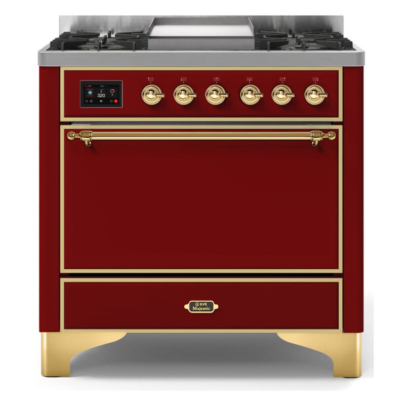 Majestic II Series 36" Dual Fuel Natural Gas Freestanding Range