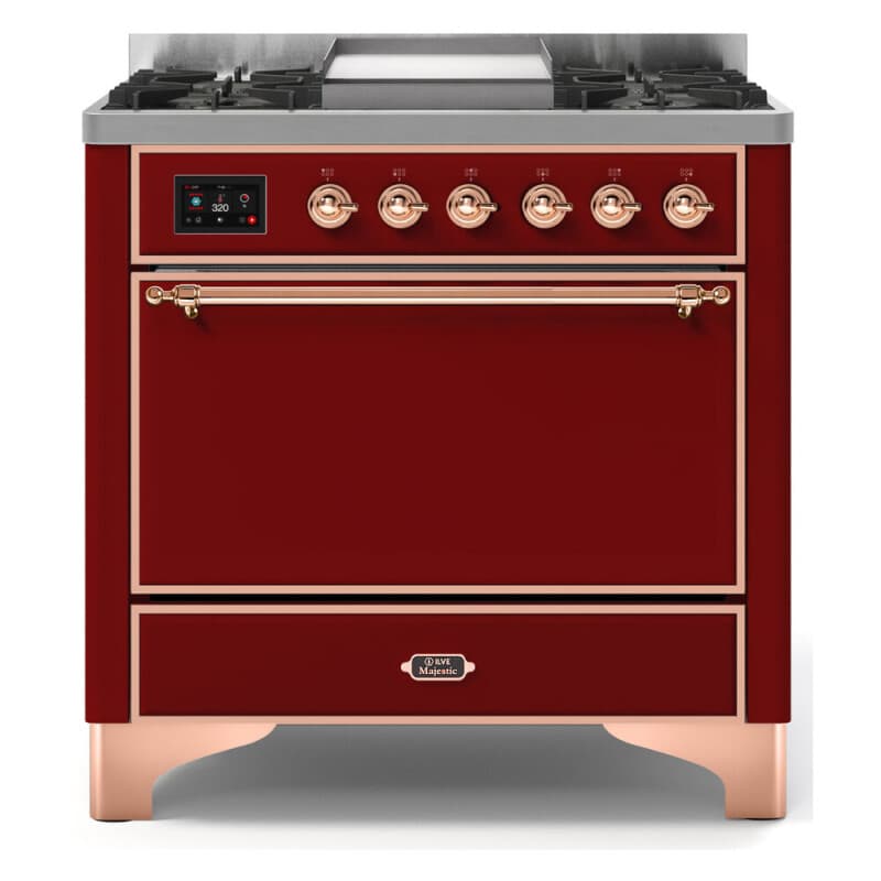 Majestic II Series 36" Dual Fuel Liquid Propane Freestanding Range