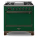 Majestic II Series 36" Dual Fuel Natural Gas Freestanding Range view 1