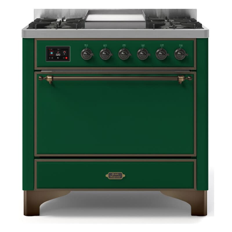 Majestic II Series 36" Dual Fuel Liquid Propane Freestanding Range
