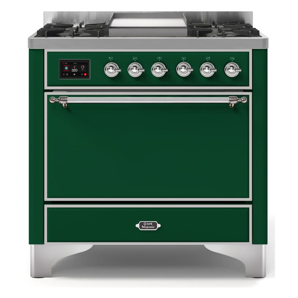 Majestic II Series 36" Dual Fuel Liquid Propane Freestanding Range