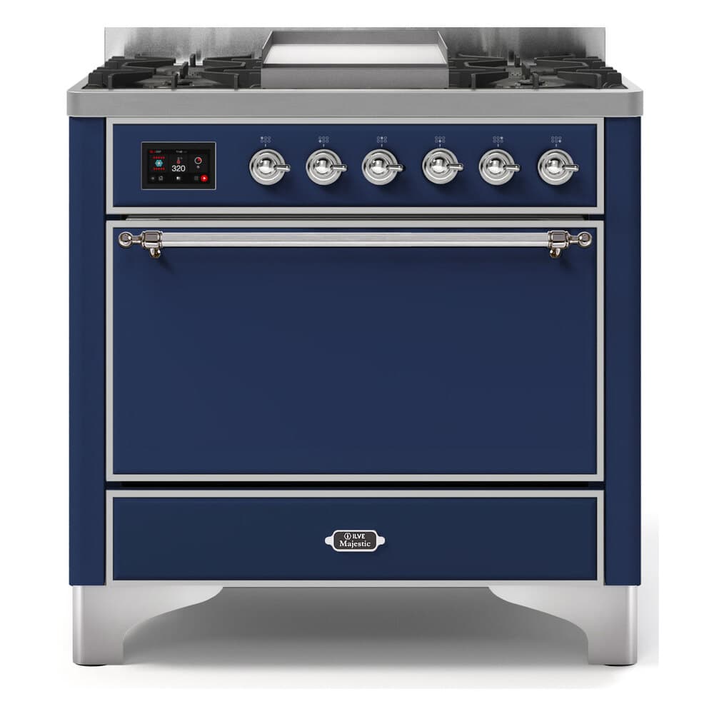 Majestic II Series 36" Dual Fuel Natural Gas Freestanding Range