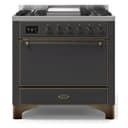Majestic II Series 36" Dual Fuel Liquid Propane Freestanding Range view 1