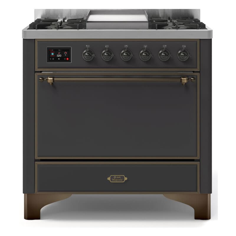 Majestic II Series 36" Dual Fuel Liquid Propane Freestanding Range