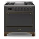 Majestic II Series 36" Dual Fuel Natural Gas Freestanding Range view 1