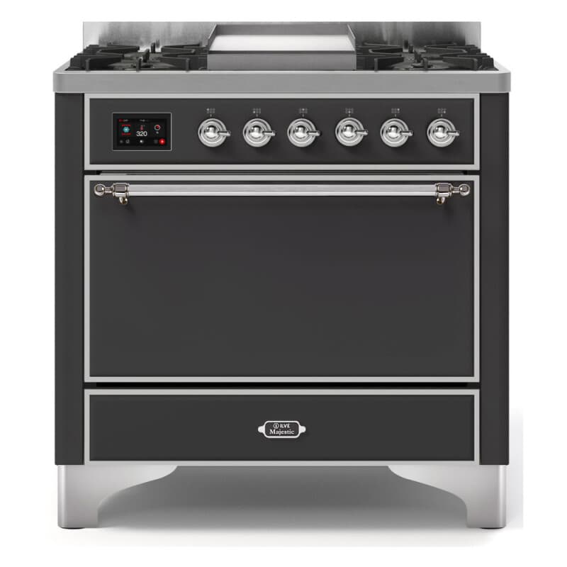 Majestic II Series 36" Dual Fuel Natural Gas Freestanding Range
