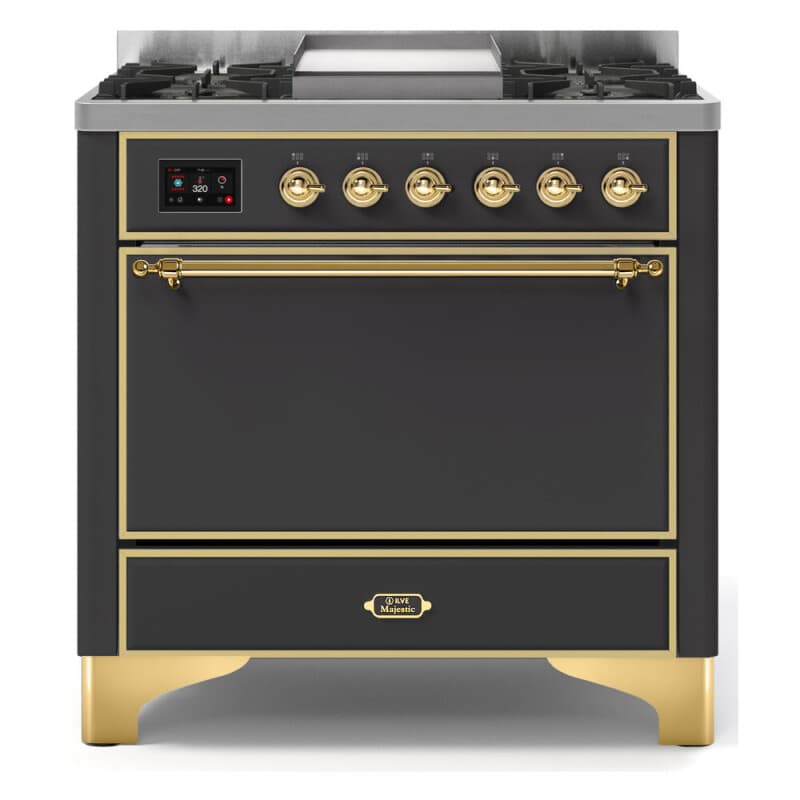 Majestic II Series 36" Dual Fuel Liquid Propane Freestanding Range