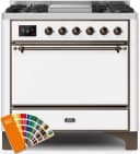 Majestic II Series 36" Dual Fuel Natural Gas Freestanding Range view 1