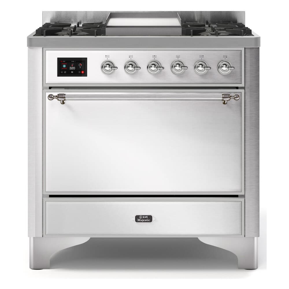 Majestic II Series 36" Dual Fuel Natural Gas Freestanding Range