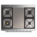 Majestic II Series 36" Dual Fuel Natural Gas Freestanding Range view 3