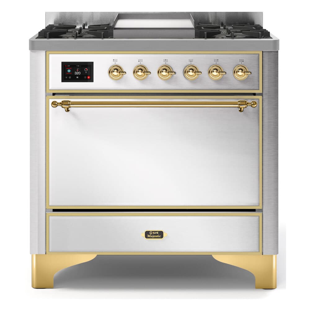 Majestic II Series 36" Dual Fuel Natural Gas Freestanding Range