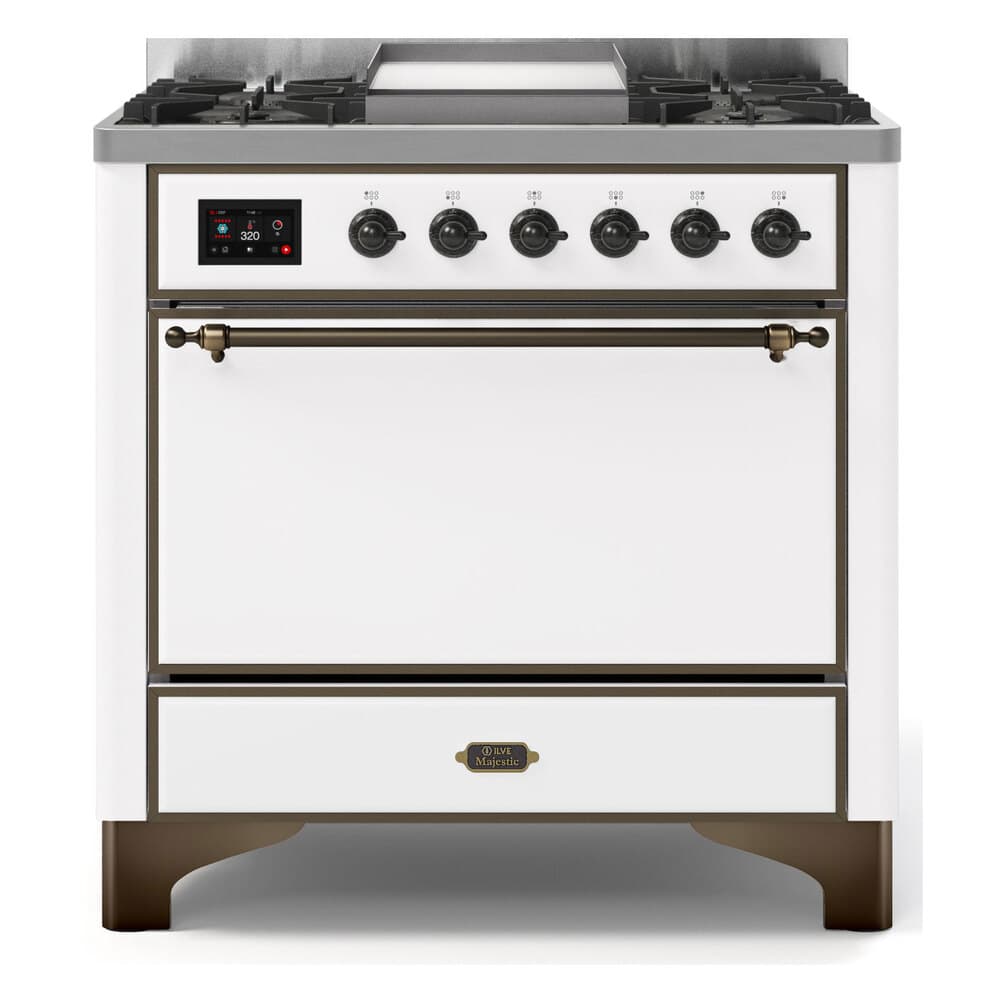 Majestic II Series 36" Dual Fuel Natural Gas Freestanding Range