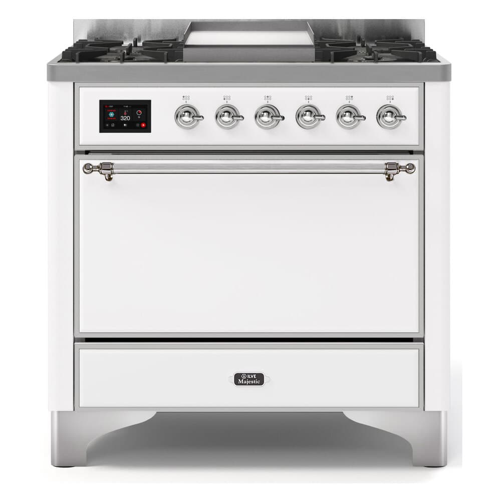 Majestic II Series 36" Dual Fuel Natural Gas Freestanding Range