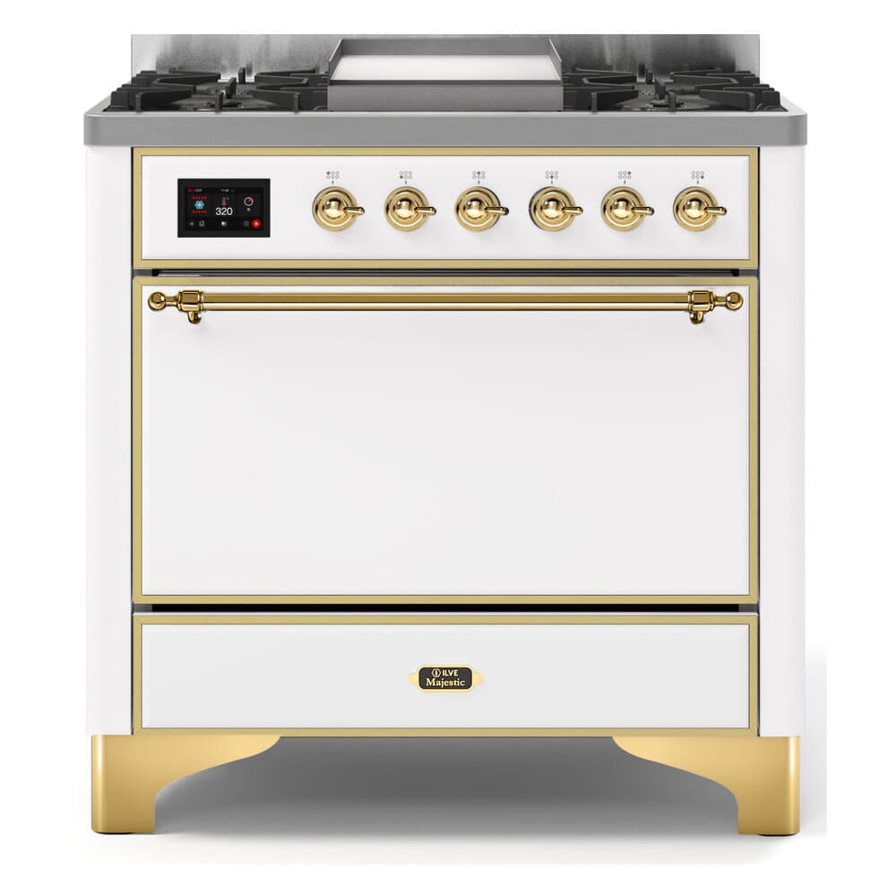 Majestic II Series 36" Dual Fuel Natural Gas Freestanding Range