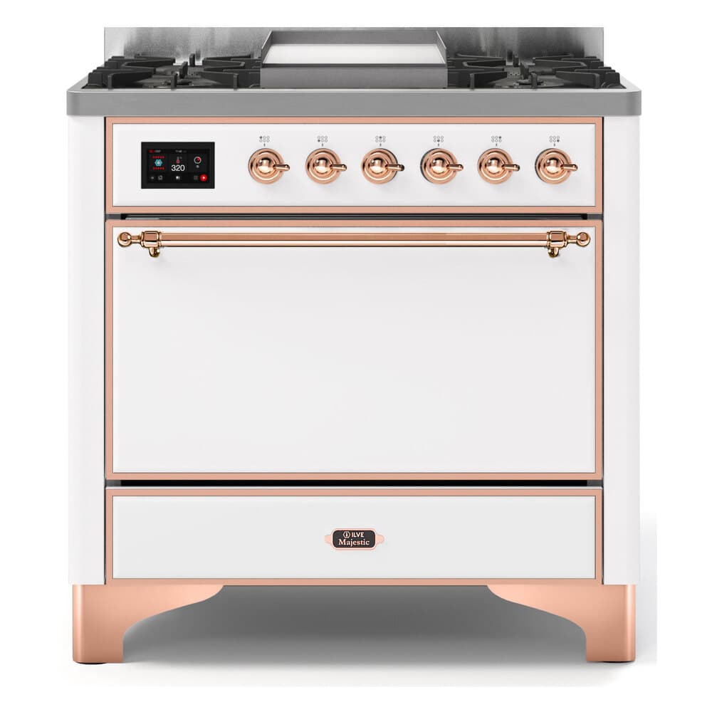 Majestic II Series 36" Dual Fuel Natural Gas Freestanding Range