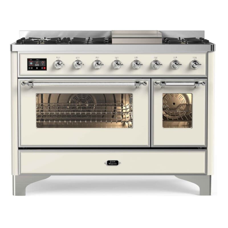 Majestic II Series 48" Dual Fuel Natural Gas Freestanding Range