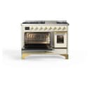 Majestic II Series 48" Dual Fuel Natural Gas Freestanding Range view 4