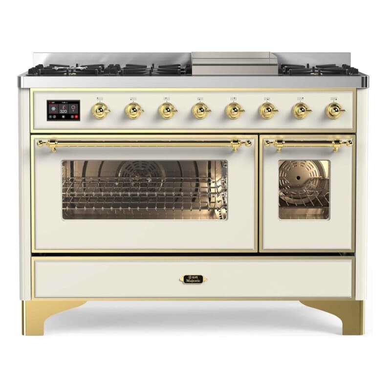 Majestic II Series 48" Dual Fuel Liquid Propane Freestanding Range