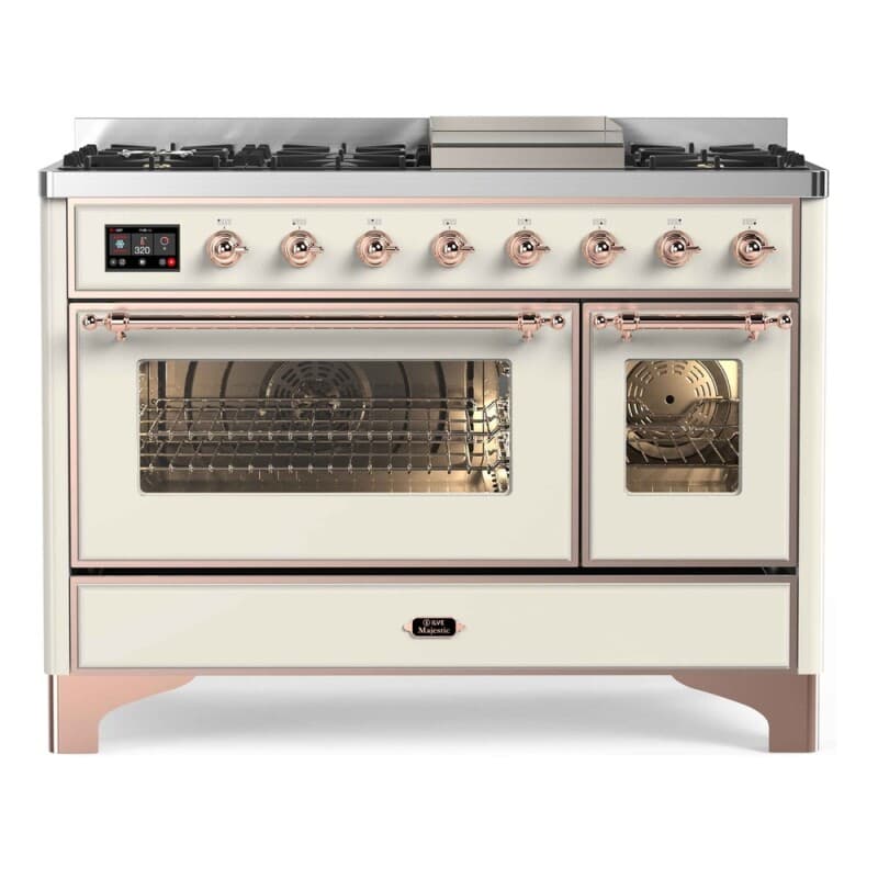 Majestic II Series 48" Dual Fuel Natural Gas Freestanding Range