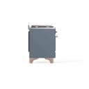 Majestic II Series 48 inch Freestanding Dual Fuel Range with Natural Gas, 8 Sealed Brass Burners, Double Ovens, 5.02 cu. ft. Total Oven Capacity, Griddle, Convection Oven, Continuous Grates, Viewing Window, Warming Drawer, with Copper Trim view 9