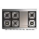 Majestic II Series 48" Dual Fuel Liquid Propane Freestanding Range view 8