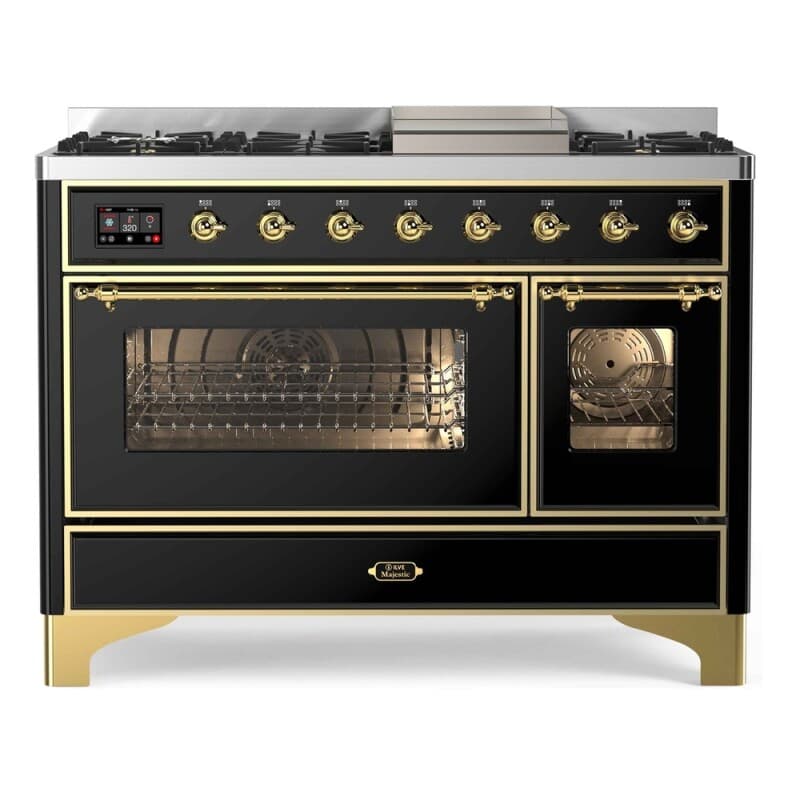 Majestic II Series 48" Dual Fuel Liquid Propane Freestanding Range