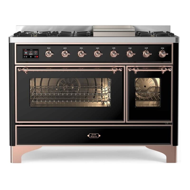 Majestic II Series 48" Dual Fuel Natural Gas Freestanding Range