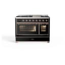 Majestic II Series 48" Dual Fuel Natural Gas Freestanding Range view 6