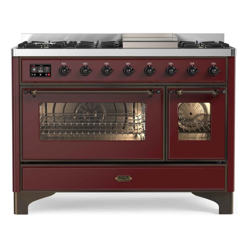 Majestic II Series 48" Dual Fuel Liquid Propane Freestanding Range