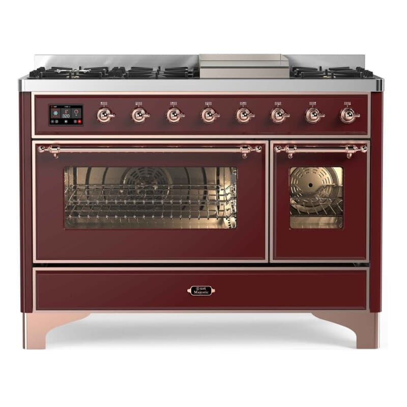 Majestic II Series 48" Dual Fuel Liquid Propane Freestanding Range