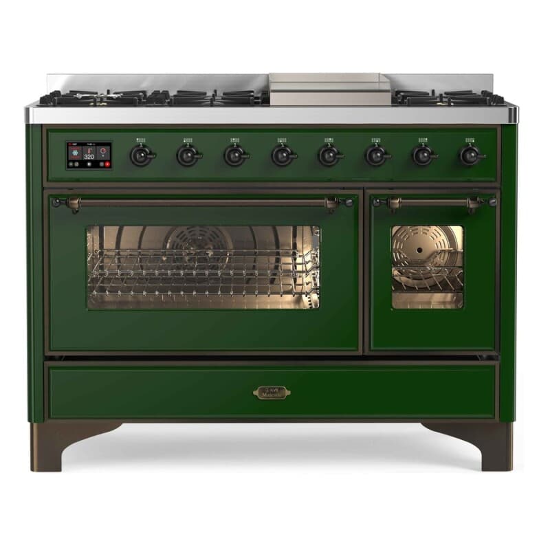Majestic II Series 48" Dual Fuel Natural Gas Freestanding Range