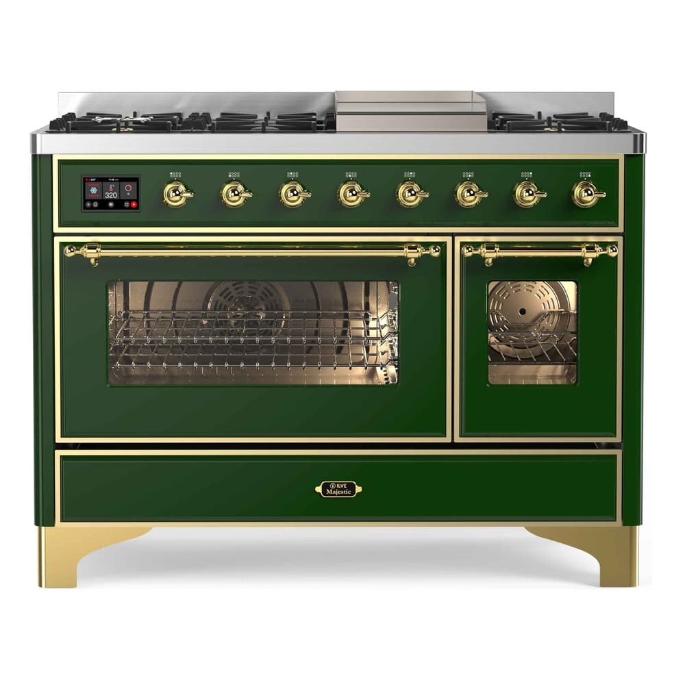 Majestic II Series 48" Dual Fuel Liquid Propane Freestanding Range