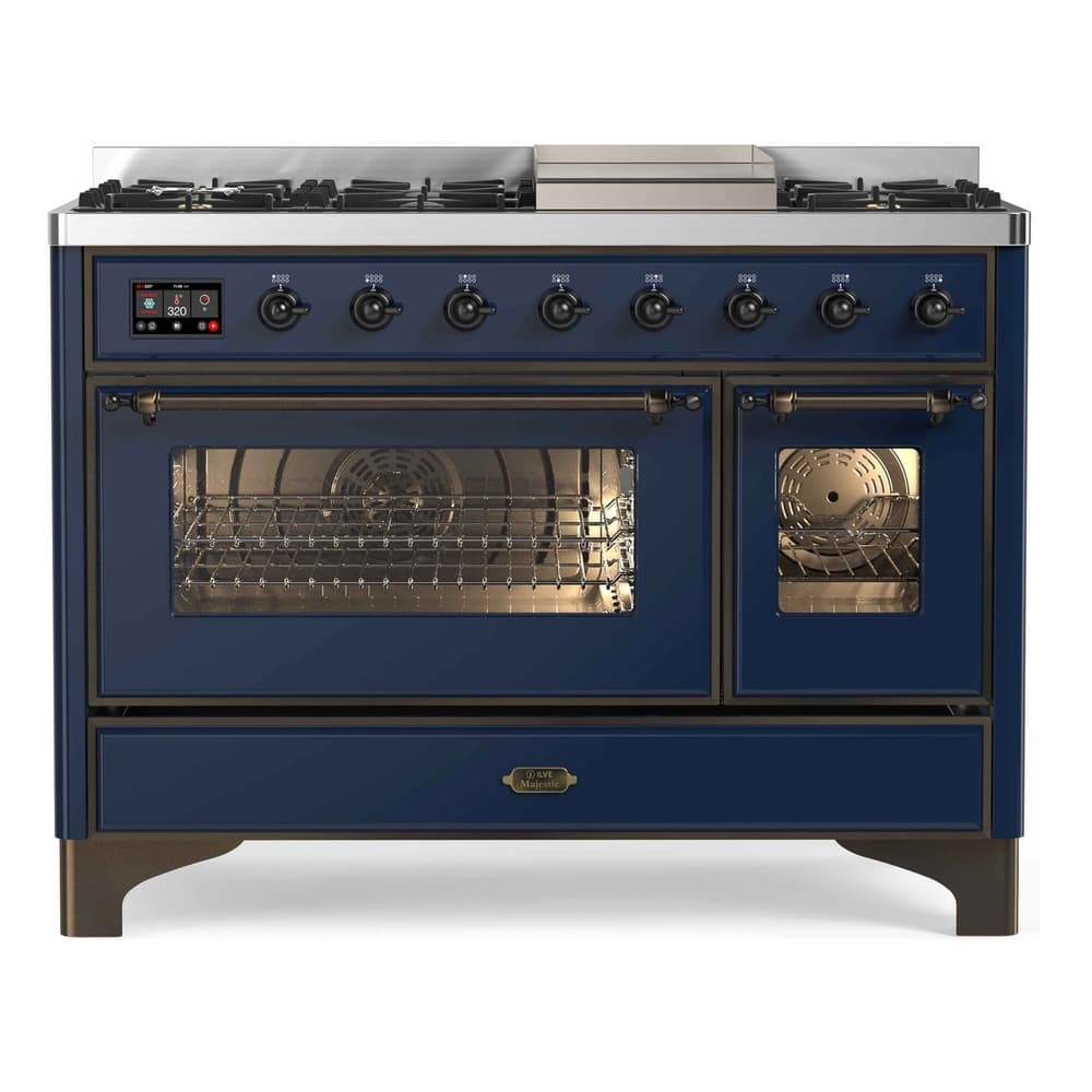 Majestic II Series 48" Dual Fuel Liquid Propane Freestanding Range