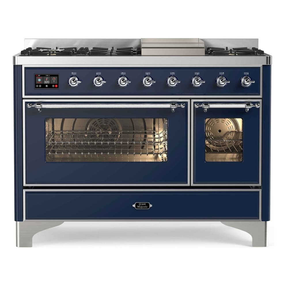Majestic II Series 48" Dual Fuel Liquid Propane Freestanding Range
