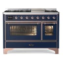 Majestic II Series 48" Dual Fuel Liquid Propane Freestanding Range view 1