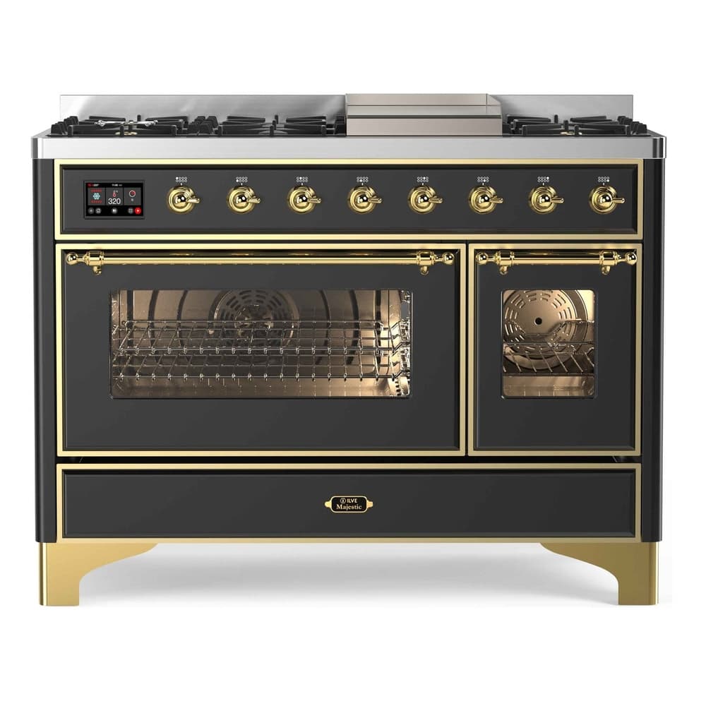 Majestic II Series 48" Dual Fuel Liquid Propane Freestanding Range