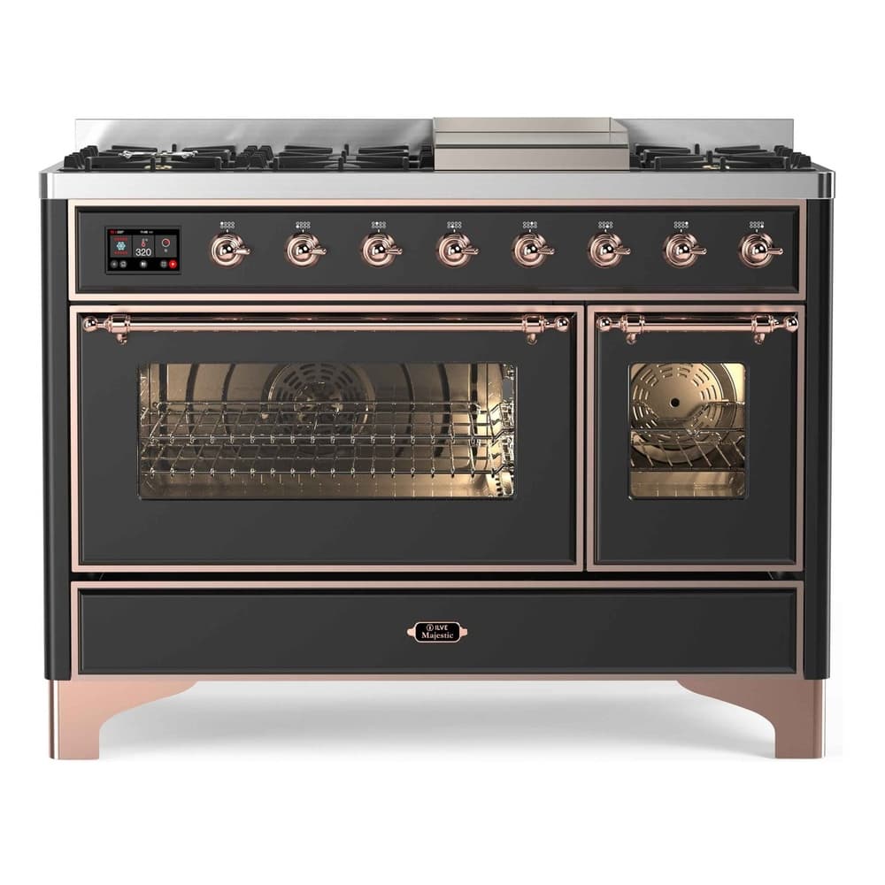 Majestic II Series 48" Dual Fuel Natural Gas Freestanding Range