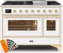 Majestic II Series 48" Dual Fuel Liquid Propane Freestanding Range view 1
