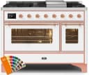 Majestic II Series 48" Dual Fuel Liquid Propane Freestanding Range view 1