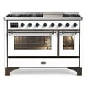Majestic II Series 48" Dual Fuel Natural Gas Freestanding Range view 1