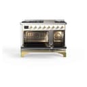 Majestic II Series 48" Dual Fuel Liquid Propane Freestanding Range view 3