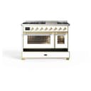 Majestic II Series 48" Dual Fuel Liquid Propane Freestanding Range view 6
