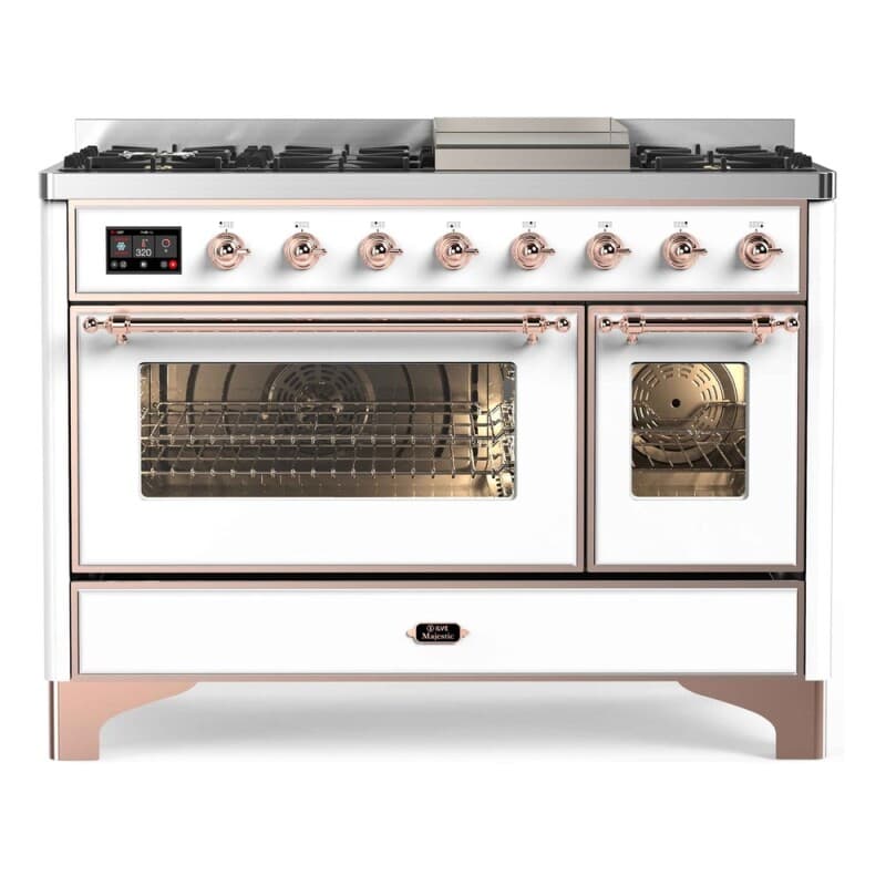 Majestic II Series 48" Dual Fuel Natural Gas Freestanding Range
